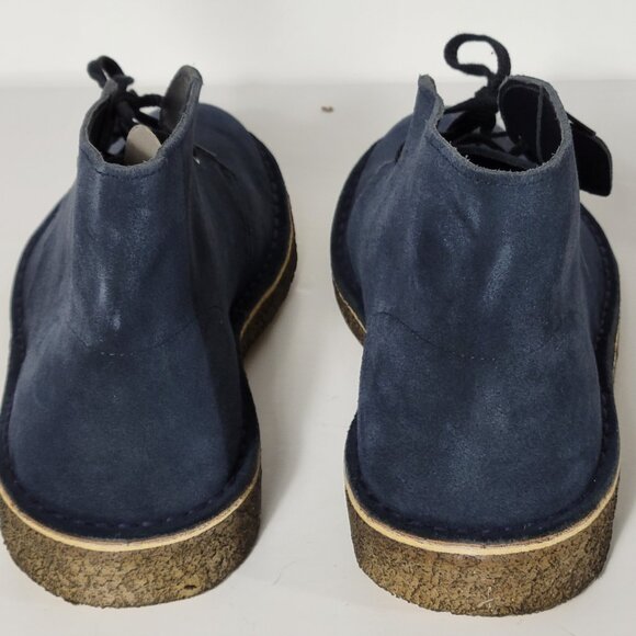 Clarks Originals Desert Boots Navy Suede Size 11.5 - Picture 10 of 12